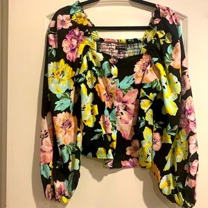 Who What Wear Linen Top